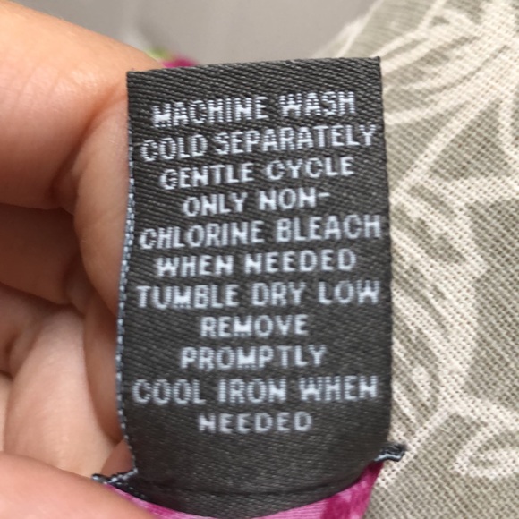 Floral top, sheer blouse. - Picture 7 of 7